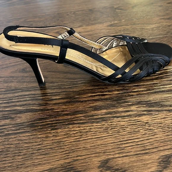 Kate Spade strappy black heels size 9