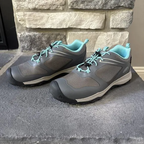 KEEN Big Kid’s Wanduro Shoes Size 7 Waterproof Hiking Trail Sneakers