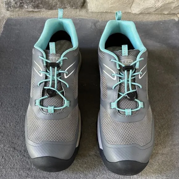 KEEN Big Kid’s Wanduro Shoes Size 7 Waterproof Hiking Trail Sneakers