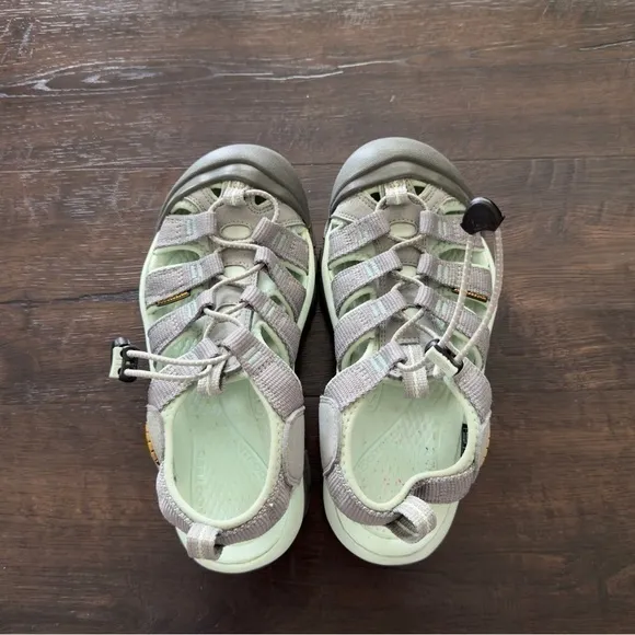 Keen Newport H2 Hiking Sport Waterproof Neutral Gray/Misty Shoes Size 6 Women