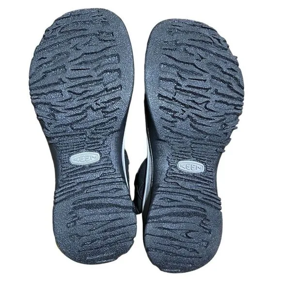 Keen Rose Slingback Sandals Shoes Black/Neutral Gray 1008783 Women's Size 9.5