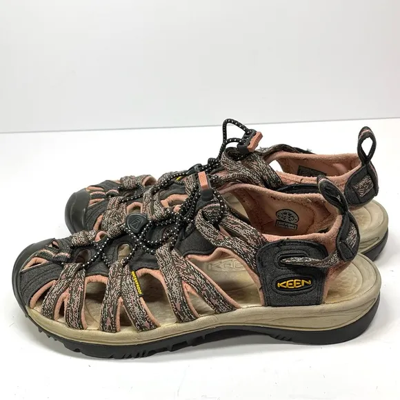 Keen Sandals Women’s Size 7 Whisper Lightweight Trail Coral Tan