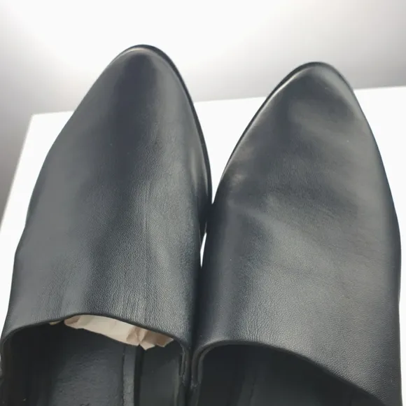 Kelsi Dagger Brooklyn mules leather suede black Women’s size 8