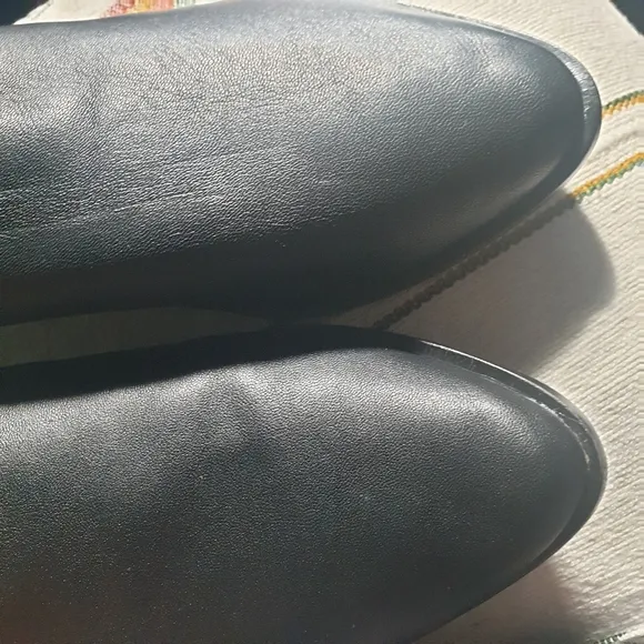 Kelsi Dagger Brooklyn mules leather suede black Women’s size 8