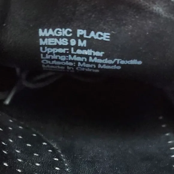 𝅺Kenneth Cole Black Leather Magic Place Oxfords