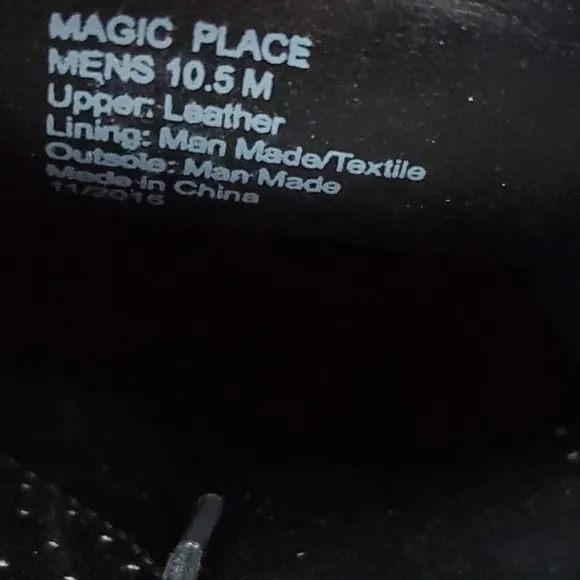 𝅺Kenneth Cole Black Leather Magic Place Oxfords