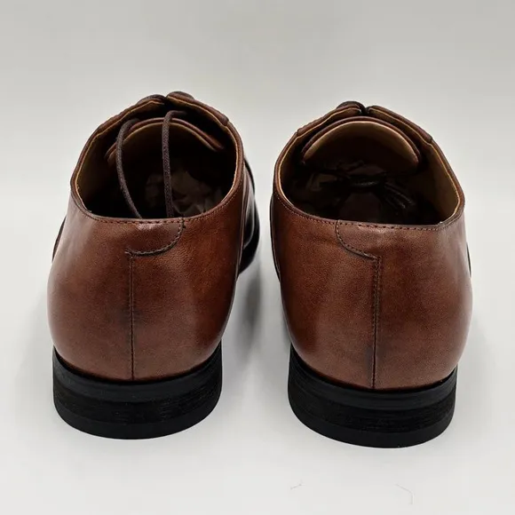 Kenneth Cole Reaction Kylar Oxfords Brown Lace Up Cap Toe Shoe Men's 7W