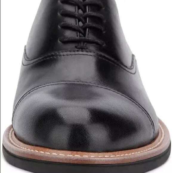 KENNETH COLE REACTION Men's Klay Flex Cap-Toe Oxfords Dress Shoes Black