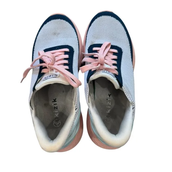 KIZIK Women's Athens BAHAMA Sneakers in Pink and Blue Size 9