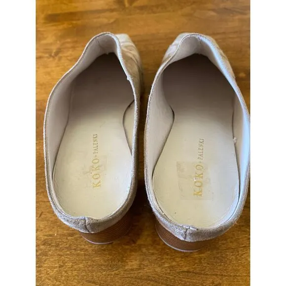 Koko   Palenki Elvis Suede Mules. Size 8. NWOT