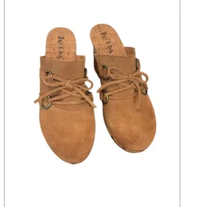 Korks Women's Woodley Mules Clogs  Women's Shoes  Size 10