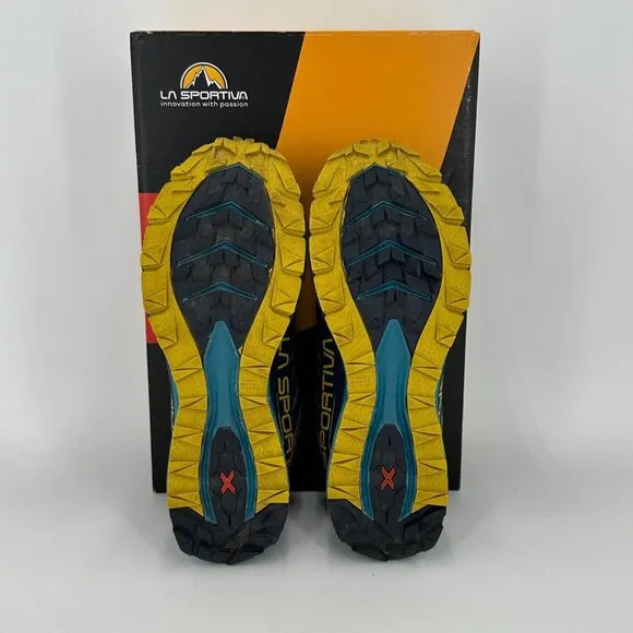 La Sportiva Men's Jackal GTX Trail Running Shoes sz 7.5 EU 40 Mountain Night Blu