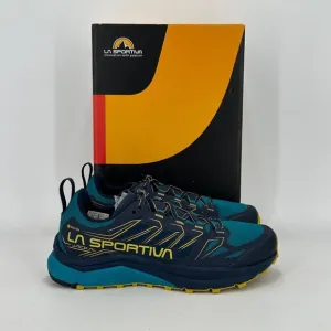La Sportiva Men's Jackal GTX Trail Running Shoes sz 7.5 EU 40 Mountain Night Blu