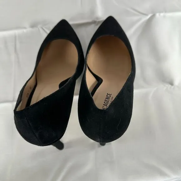 L'Agence High Heels Size (US-5.5) Pointed toe, 3.25&quot; Platform in Black Color