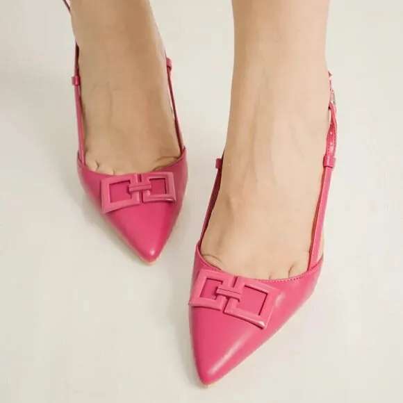 LAST ONE!!! VLTN INSPIRED!!! ZARA Pointed Toe Leather Heels