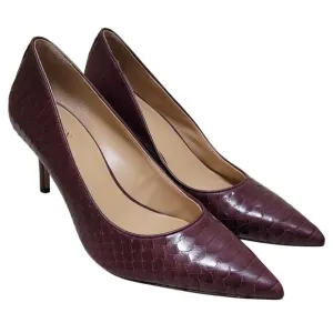 Lauren Ralph Lauren Women Lanette Pointed Toe Pump Heels Size US 10B Dark Purple
