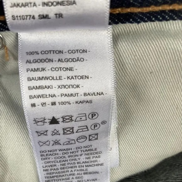 Levi’s X No Sesso Sz Large 36x31 Zipper Wide Leg Jeans Gender Neutral NWOT $470