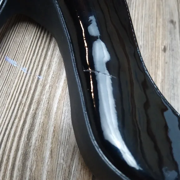 Liliana Black / Clear Pointed Closed Toe High Heels