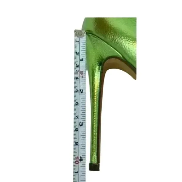 LILIANA / Kimye-99 / Metallic Green / Pointed-Toe High / Heels / Stilettos Women