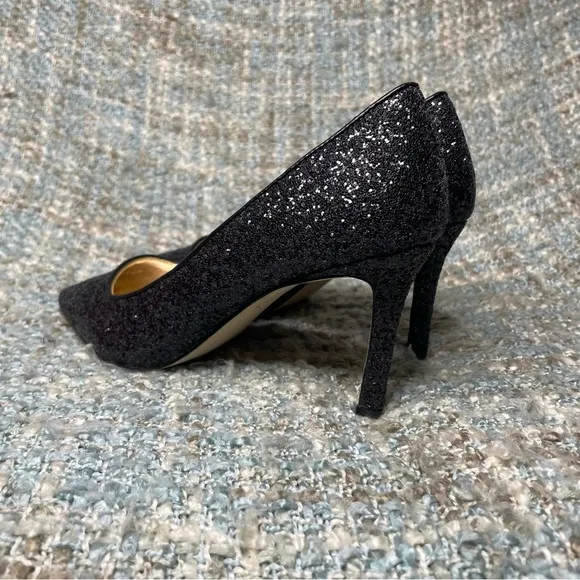 Lilly Pulitzer Margot Glitter Pump in Onyx