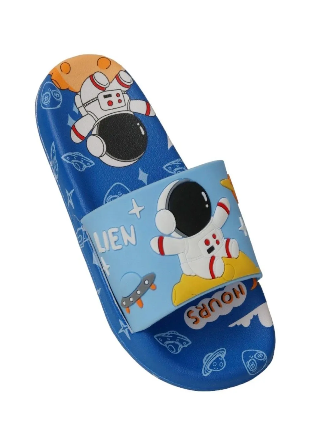 Little Astronaut Space Adventure Blue Slides For Boys