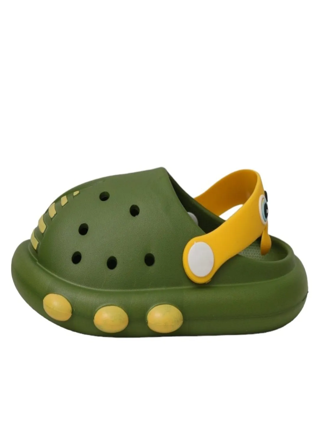 Little Explorer's Green Ladybug Clogs - Adventure with Every Step!