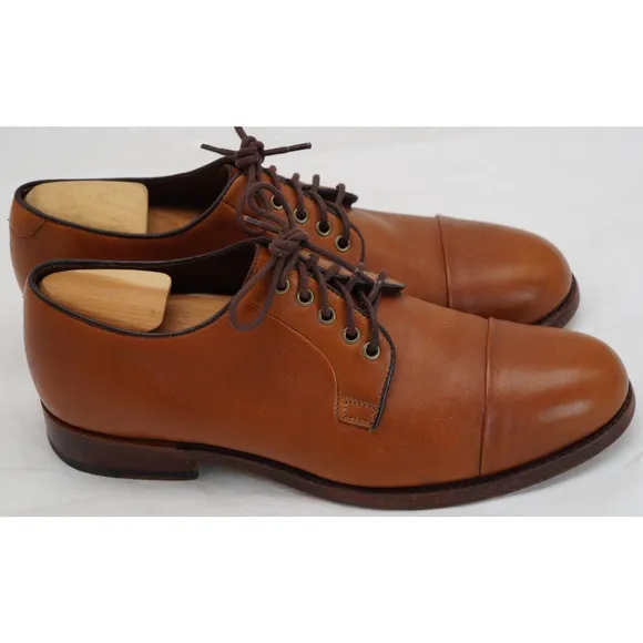 ll bean mens Cap Toe Oxfords Goodyear Welted 10.5 D