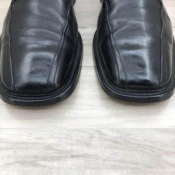 Lloyd Oxford Mens 12.5 Odell Black Leather Monk Strap Dress Shoes