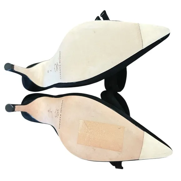 Loeffler Randall Amyra Suede Closed Pointed Toe Mules NEW Size 7