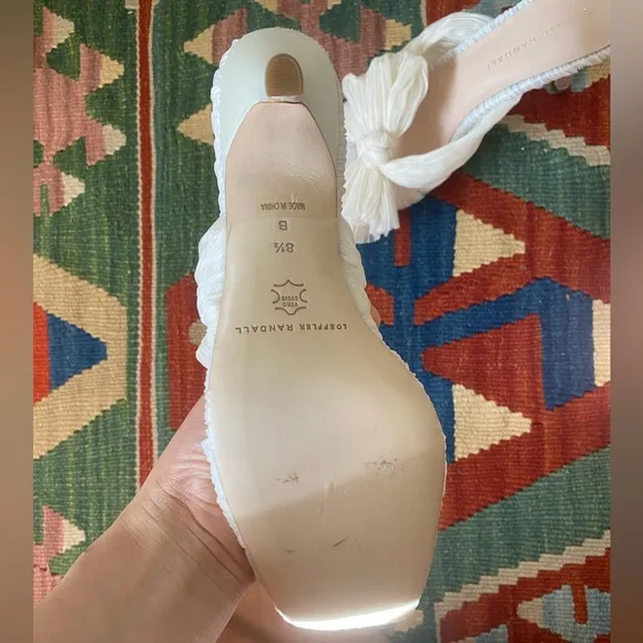 loeffler randall Claudia Top Knot Sandal Mules Size 8 1/5