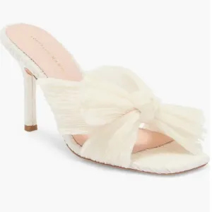 loeffler randall Claudia Top Knot Sandal Mules Size 8 1/5