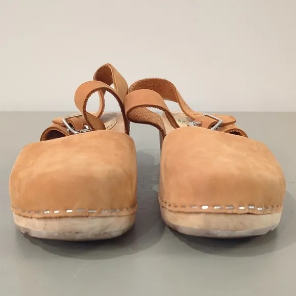 Lotta From Stockholm Low Wood Brown Clogs in Oiled Nubuck 🤎 size 40 (US 9)
