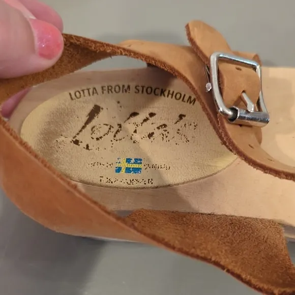 Lotta From Stockholm Low Wood Brown Clogs in Oiled Nubuck 🤎 size 40 (US 9)