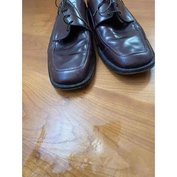 Lottusse Shoes Oxford Oxfords Brown Leather 8.5 Dress