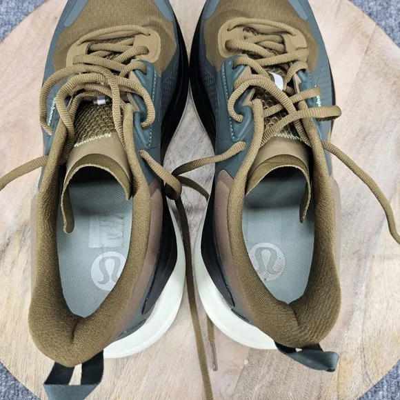 Lululemon Blissfeel Trail Women's Size 9 Gray Beige Athletic Trail Running Shoes