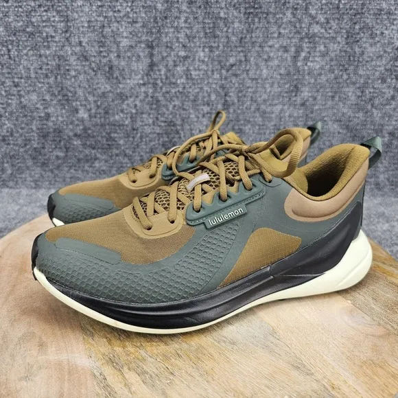 Lululemon Blissfeel Trail Women's Size 9 Gray Beige Athletic Trail Running Shoes