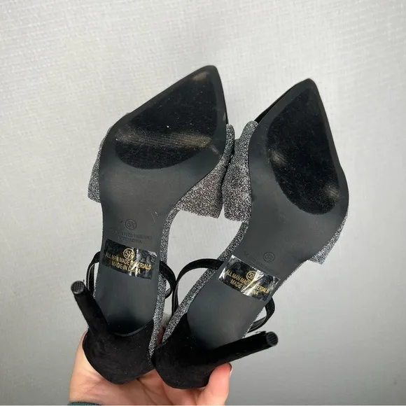 Lulu’s | Sparkle High Heels New 5.5 Pointed Toe Woman's