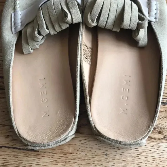 M. Gemi Suede Mules. Made in Italy. Size 42