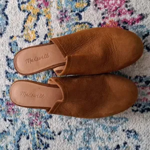Madewell Ruby Clog in Brown Suede 8.5