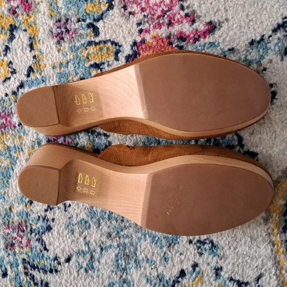 Madewell Ruby Clog in Brown Suede 8.5