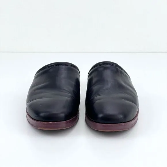 Madewell The Louisa Mule in True Black Size 6.5