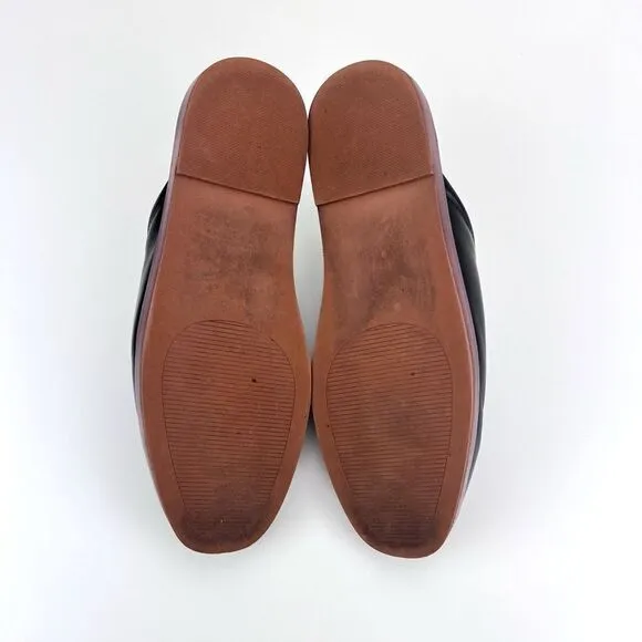 Madewell The Louisa Mule in True Black Size 6.5