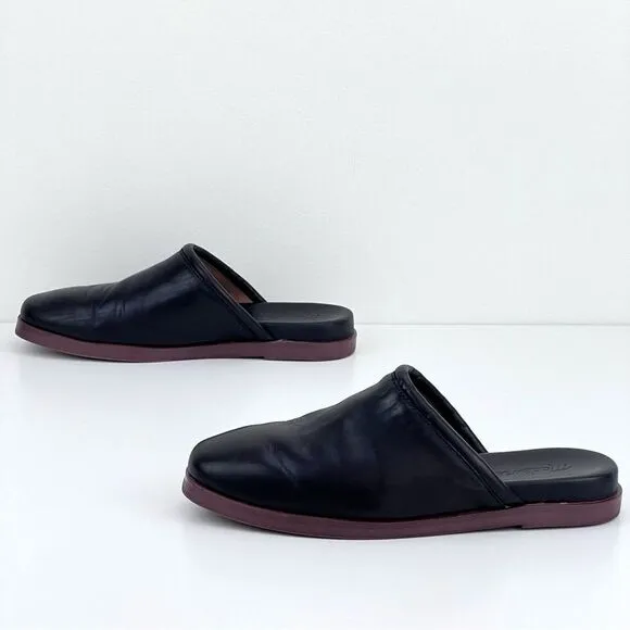 Madewell The Louisa Mule in True Black Size 6.5