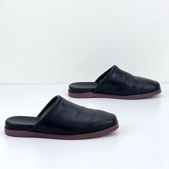 Madewell The Louisa Mule in True Black Size 6.5