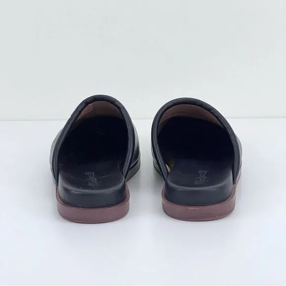 Madewell The Louisa Mule in True Black Size 6.5