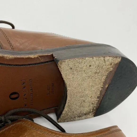 Magnanni Apron Toe Stitched Oxfords Mens US 9.5
