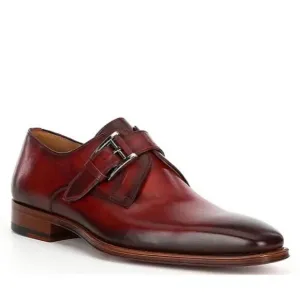 MAGNANNI Marco II Monk Strap leather Oxfords Size 11.5M