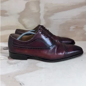 Magnanni - Martino Cap Toe Cognac - Oxfords Dress - Brown - Men's - 13 M - 19267