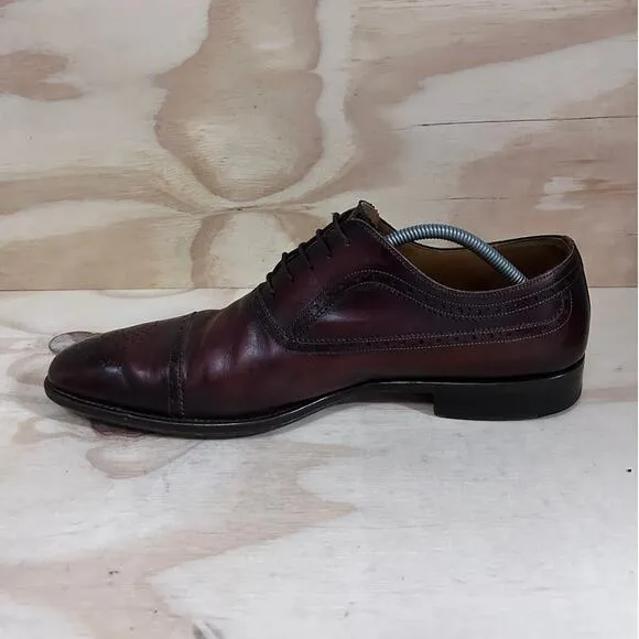 Magnanni - Martino Cap Toe Cognac - Oxfords Dress - Brown - Men's - 13 M - 19267