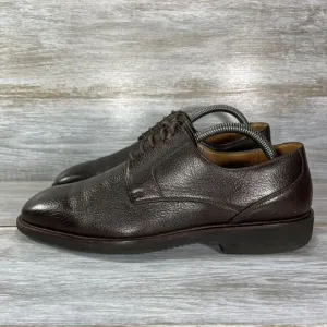Magnanni Men's Brown Leather Oxfords Dress Shoes Size EU 41 US 8.5